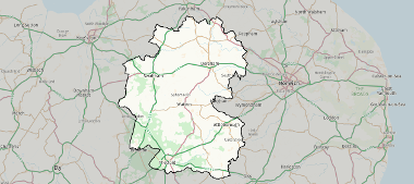 Map of Breckland Boundary