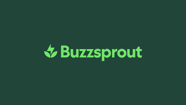 Logo for podcast host Buzzsprout