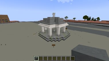 Minecraft version of Swaffham Buttercross