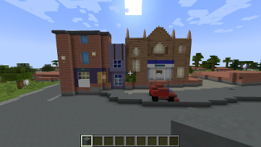 Minecraft version of Swaffham Methodist Church